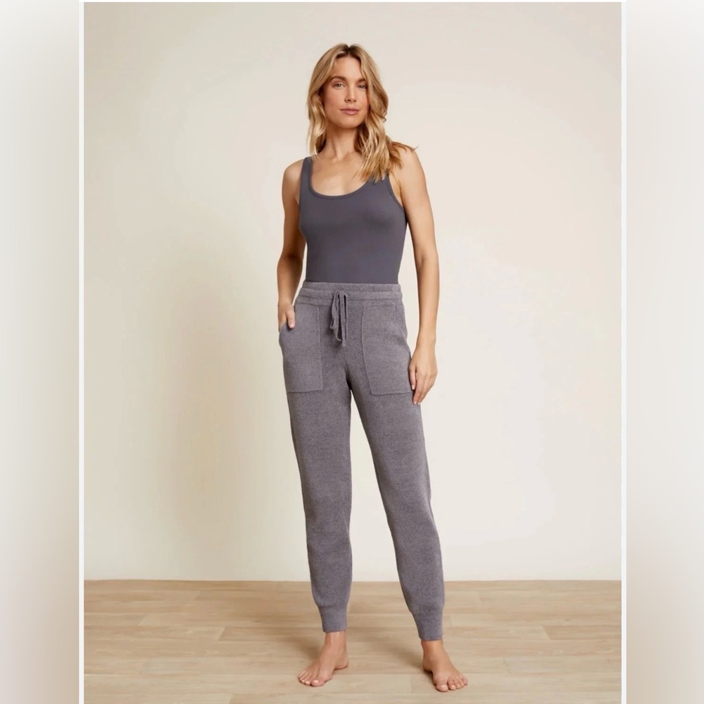 Barefoot Dreams NWT Cozy Chic Lite Women’s Jogger Pants Carbon Size Large
